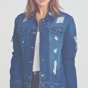 🧥Oversized denim jacket
